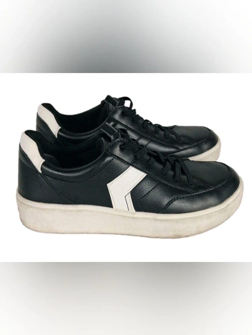 Dr. Scholl's Madison Lace Women's Oxford Shoes Size 8 M Faux Leather Black